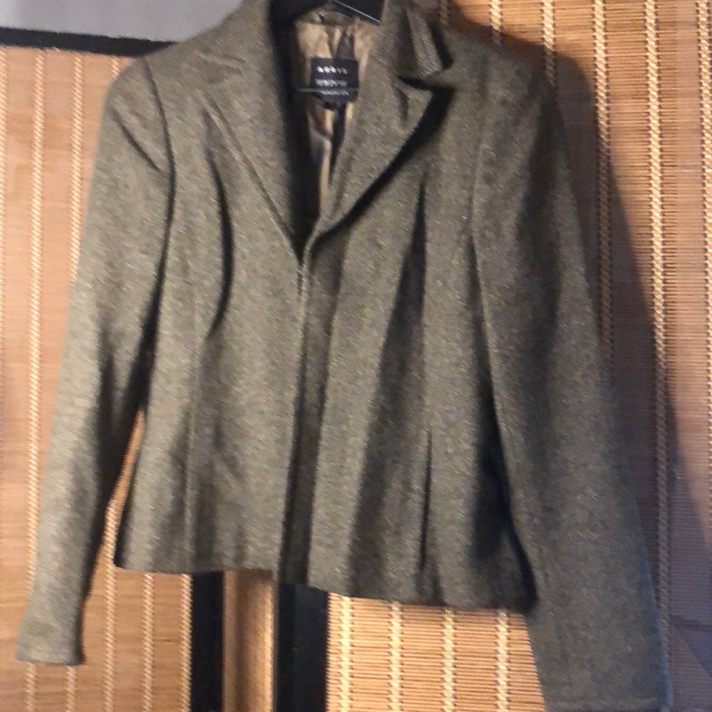 Akris Bergdorf Goodman green jacket - Size 8